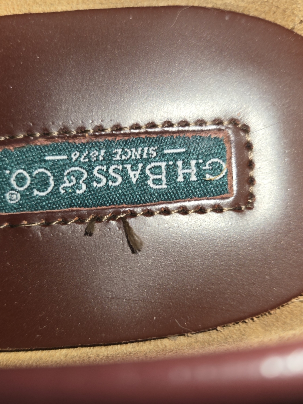 G.H. Bass & Co. Brown Leather Kiltie Bit Loafers - Picture 6 of 6